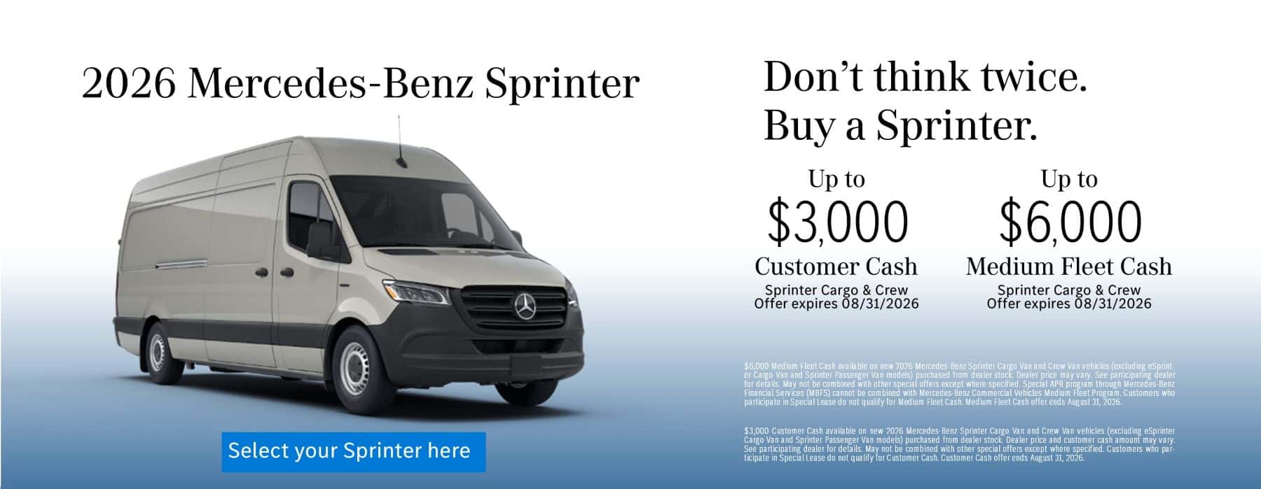 Sprinter Special