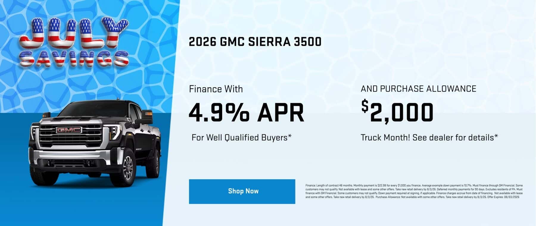 2026 GMC Sierra 3500 HD