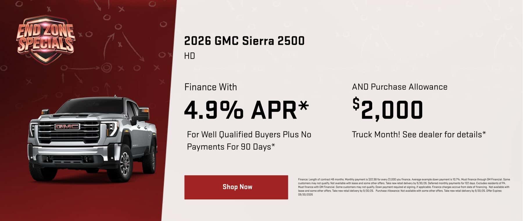 2026 GMC Sierra 2500
