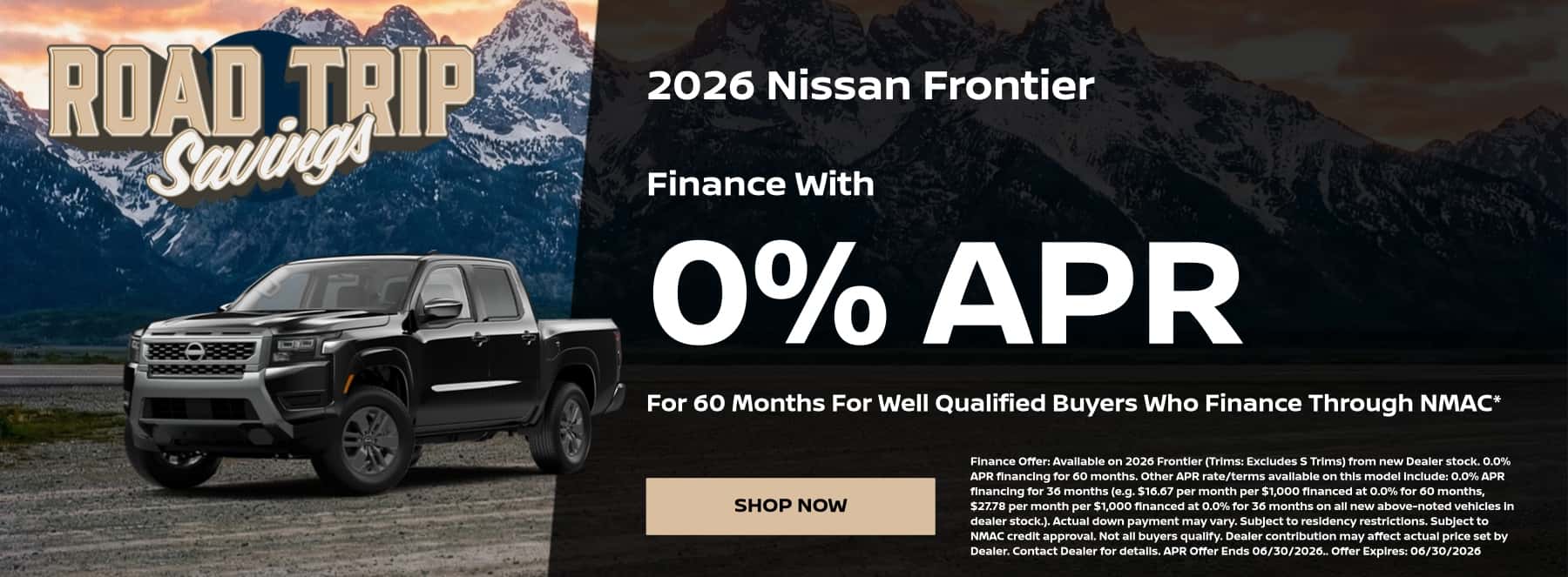 2026 Nissan Frontier