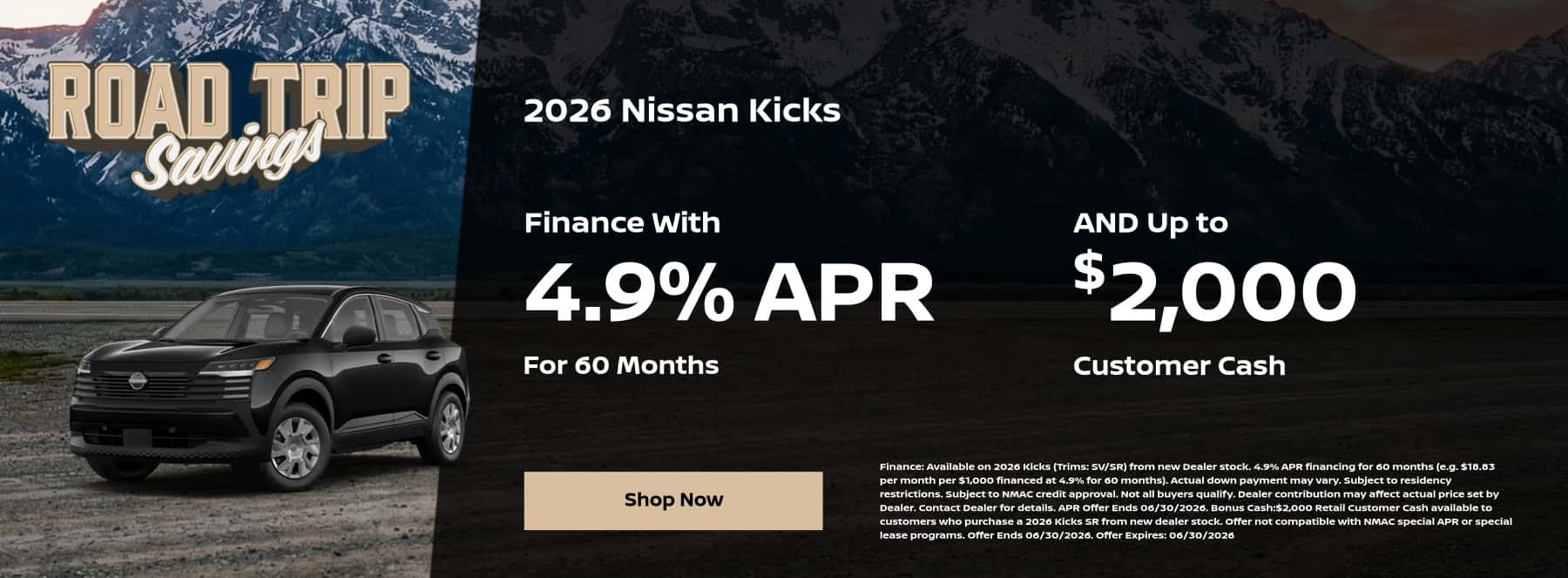2026 Nissan Kicks