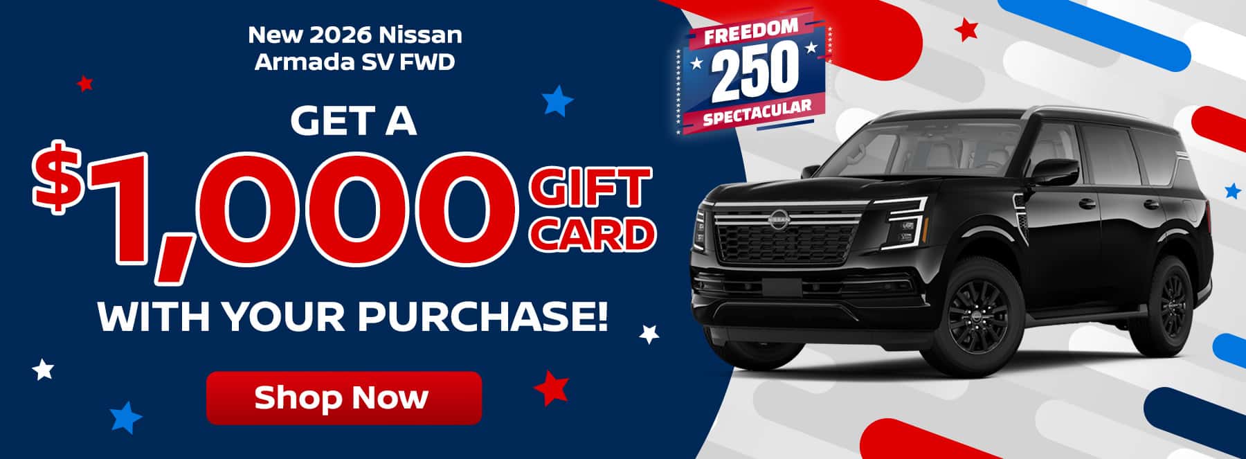 $1000 gift card with purchase