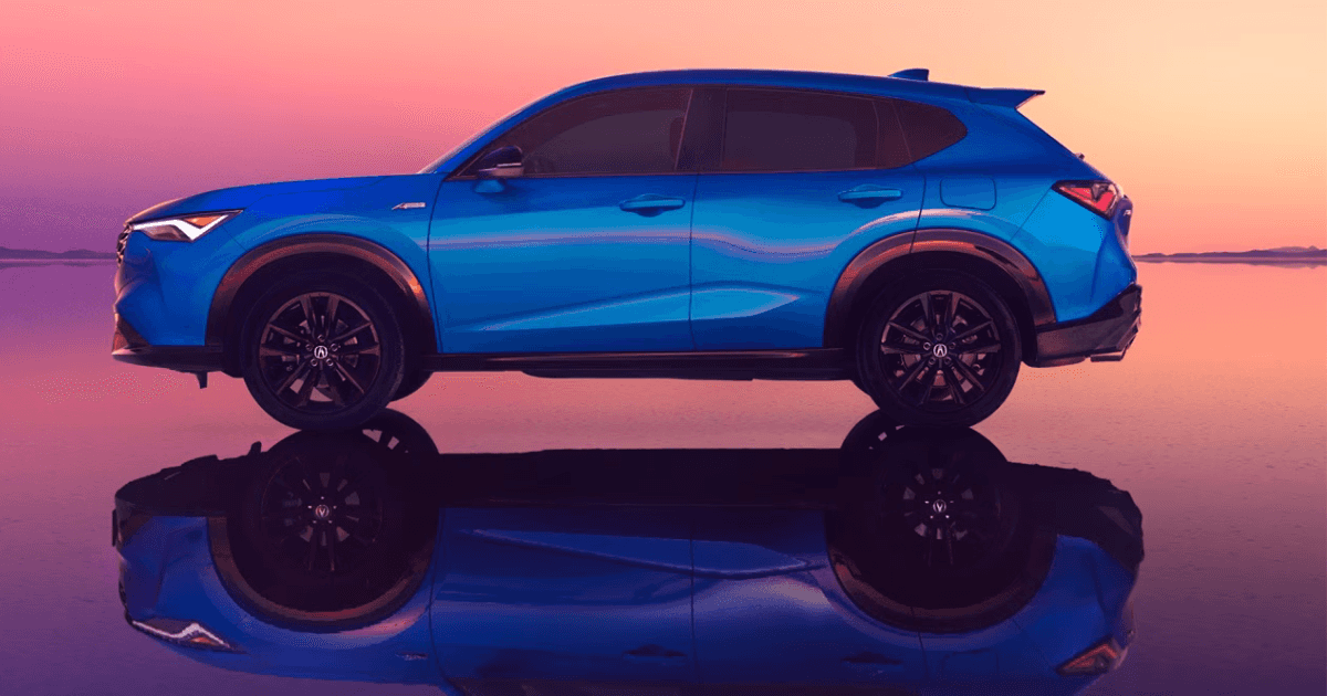 Double Apex Blue Pearl Acura ADX