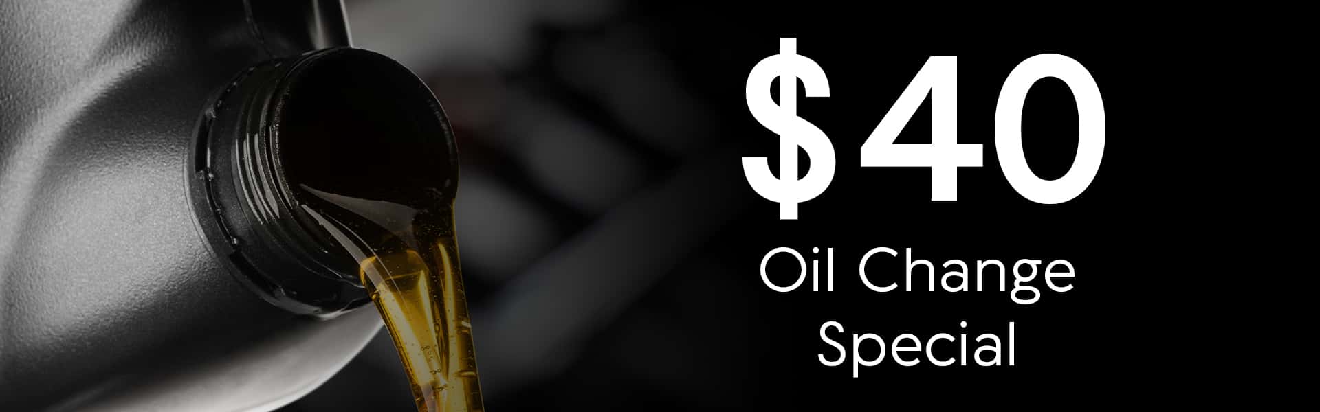 $40 Oil Change at Greensboro Acura