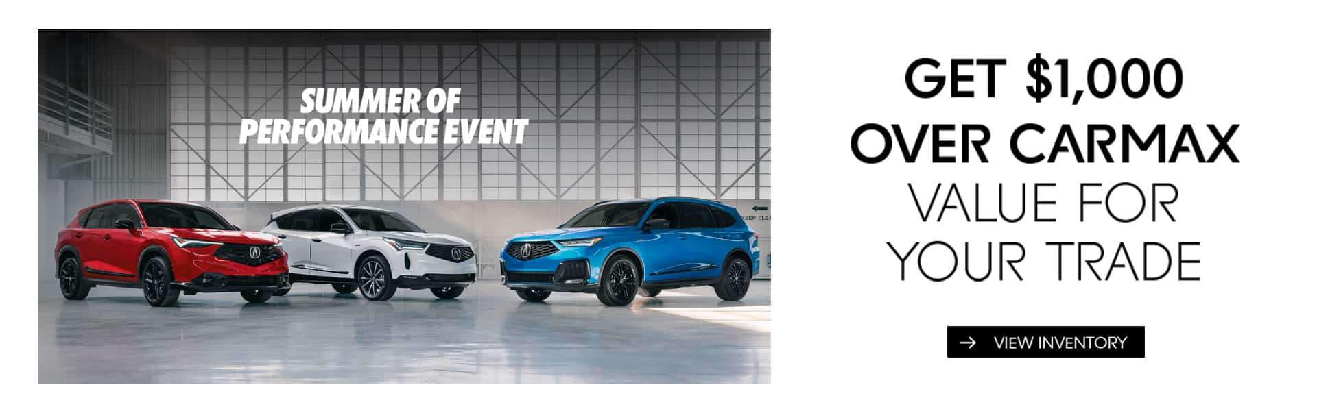 Get $1000 over CarMax Value For Your Trade