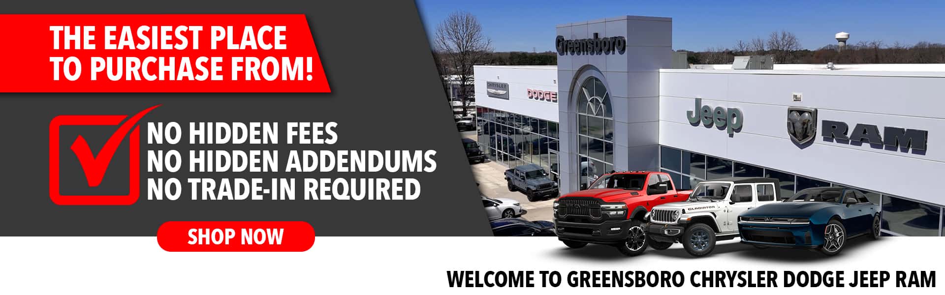 Easiest Place to Purchase From