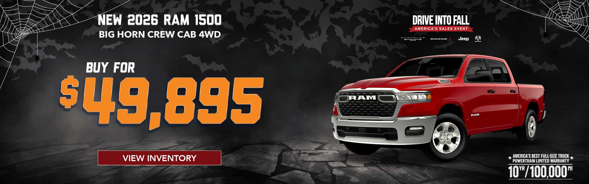 New 2026 Ram 1500 Big Horn Crew Cab 4WD
