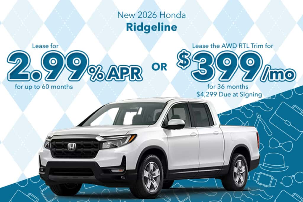 New 2026 Honda Ridgeline