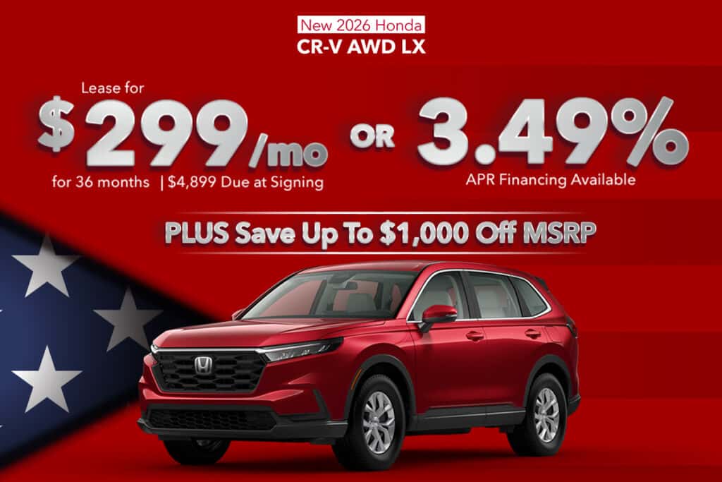 New 2026 Honda CR‑V AWD LX