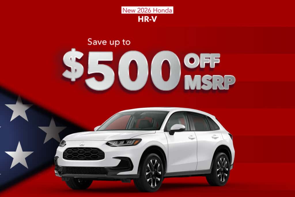 Select New 2026 Honda HR-V