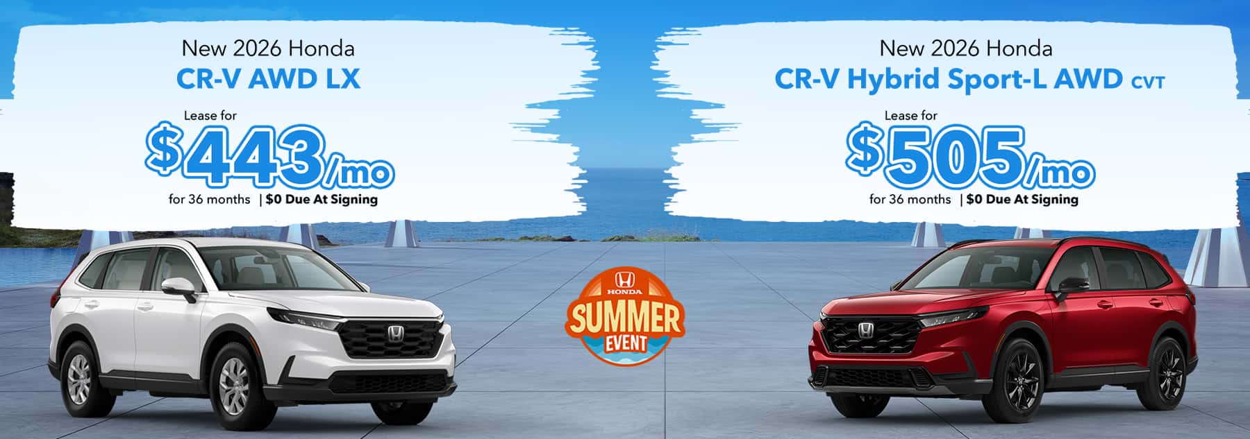 New 2026 Honda CR-V AWD LX