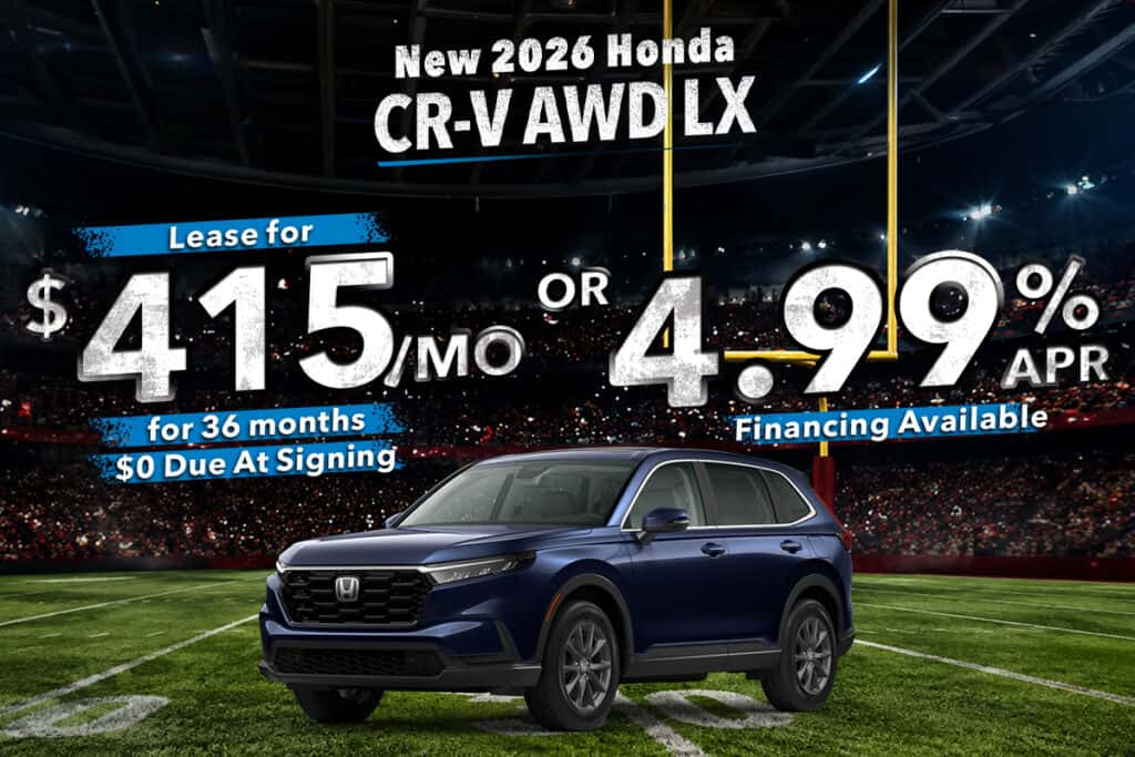 New 2026 Honda CR-V AWD LX