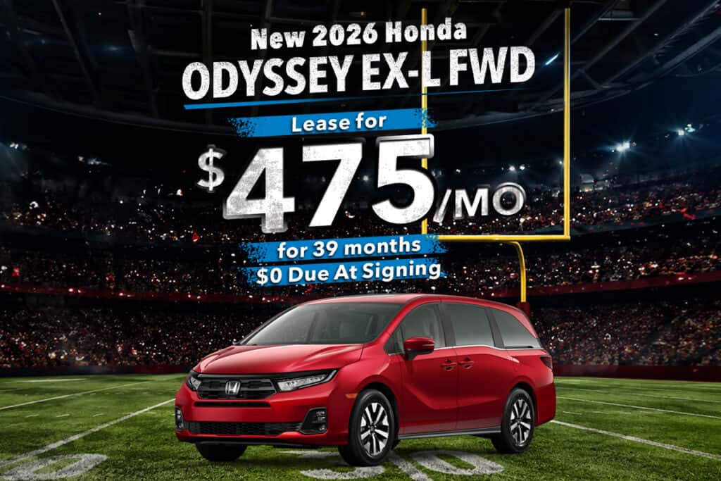 New 2026 Honda Odyssey EX-L FWD