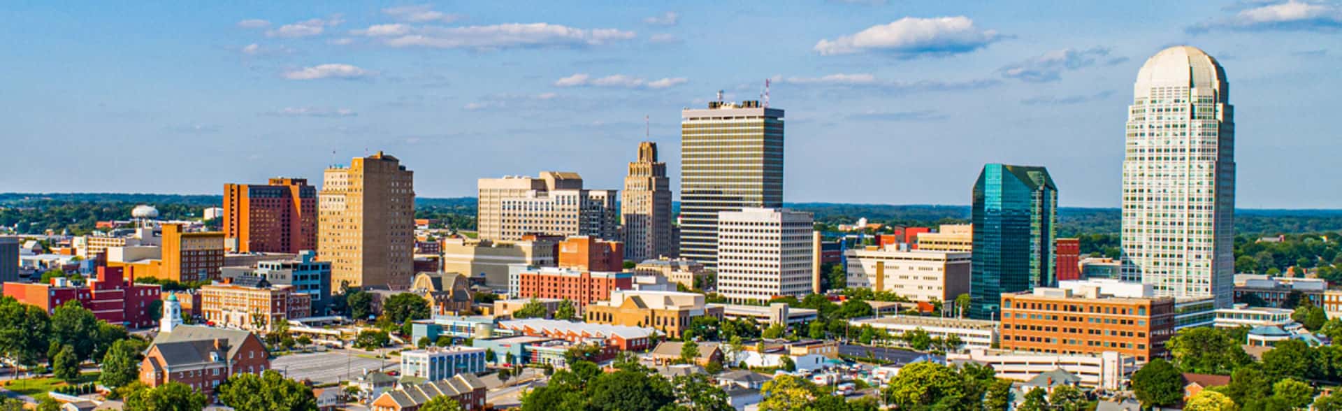 Image of Winston-Salem, NC skyline
