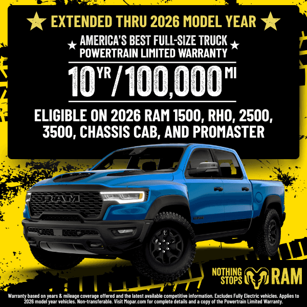 AMERICA'S BEST FULL-SIZE TRUCK WARRANTY!