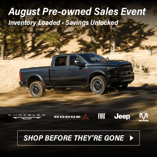 CHECK OUT OUR PRE-OWNED SPECIALS TOO!