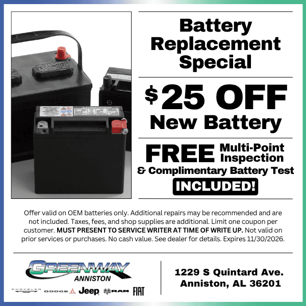 Battery Replacement Special