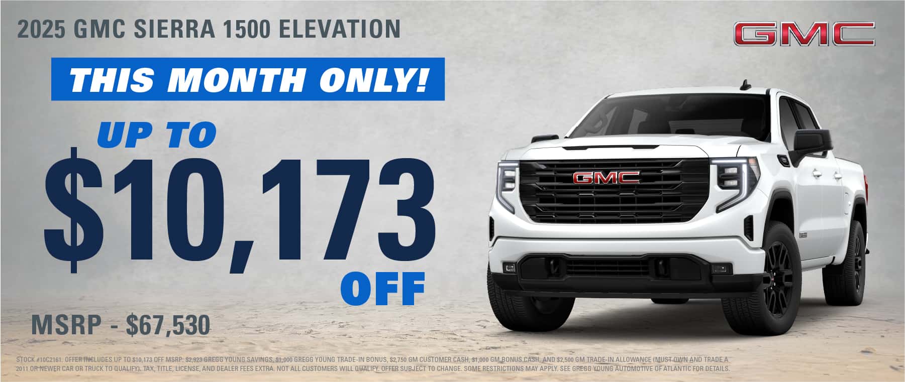 2025 GMC SIERRA 1500 UP TO $10,173 OFF MSRP