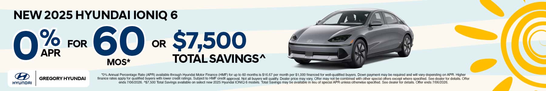 Monthly Special