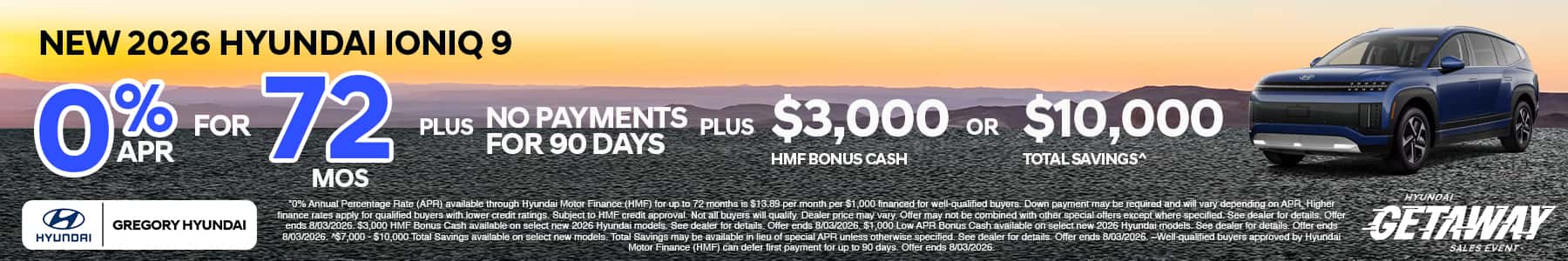 Monthly Special