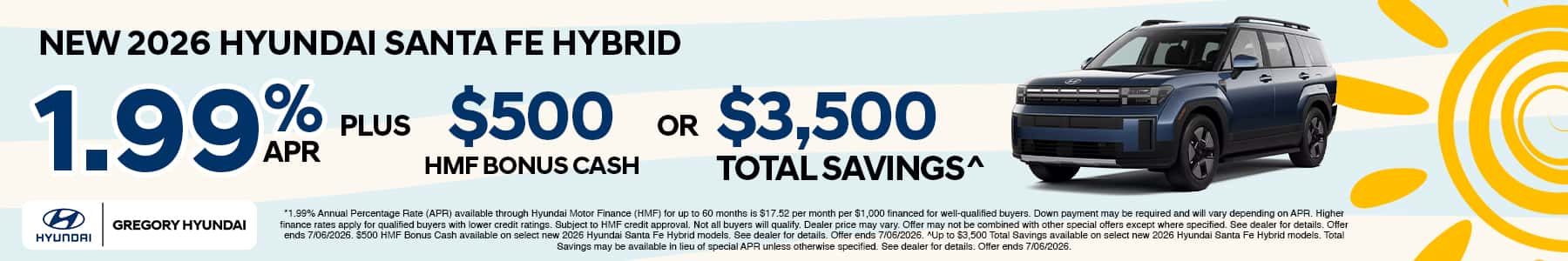Monthly Special