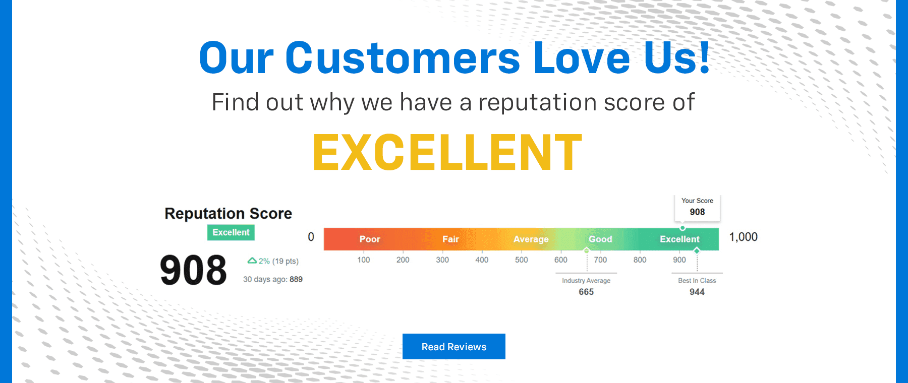 Our Customers Love Us!