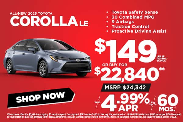 NEW 2025 TOYOTA Corolla