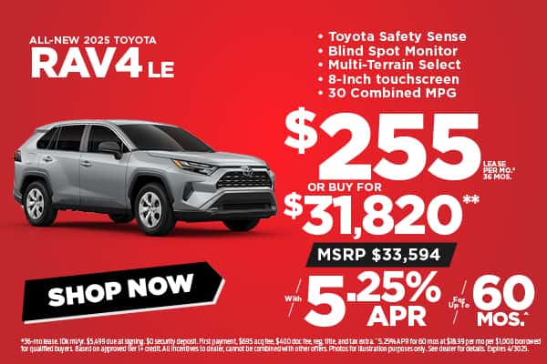 NEW 2025 TOYOTA rav4