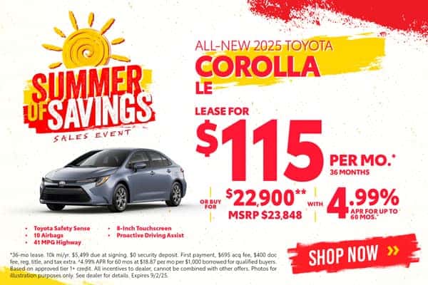 NEW 2025 TOYOTA Corolla