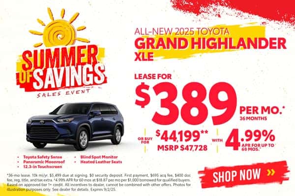 NEW 2025 TOYOTA GRAND HIGHLANDER