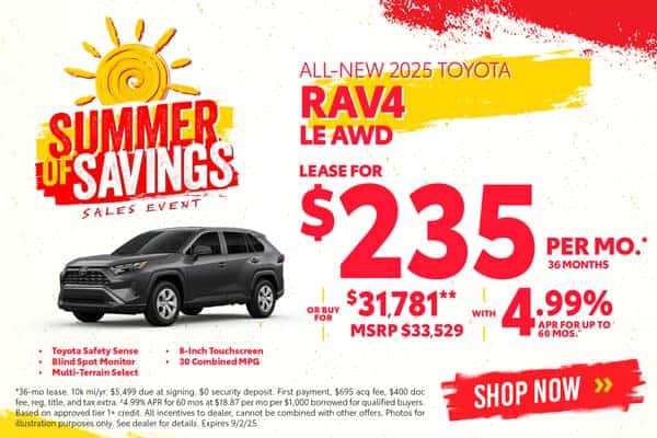 NEW 2025 TOYOTA RAV4