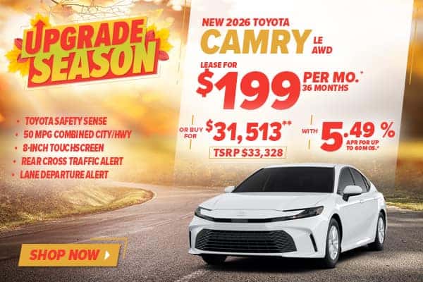 2026 TOYOTA CAMRY LE AWD