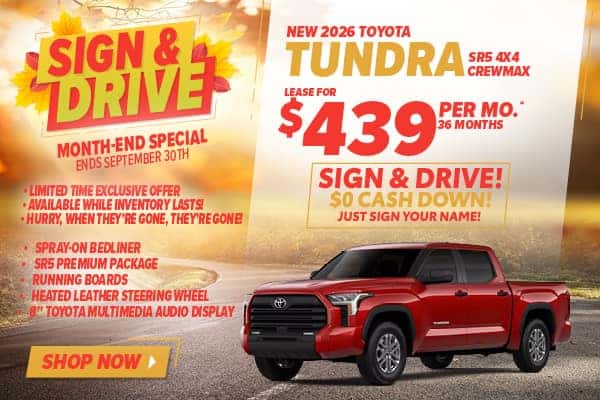 2026 TOYOTA TUNDRA SR5 4X4 CREWMAX