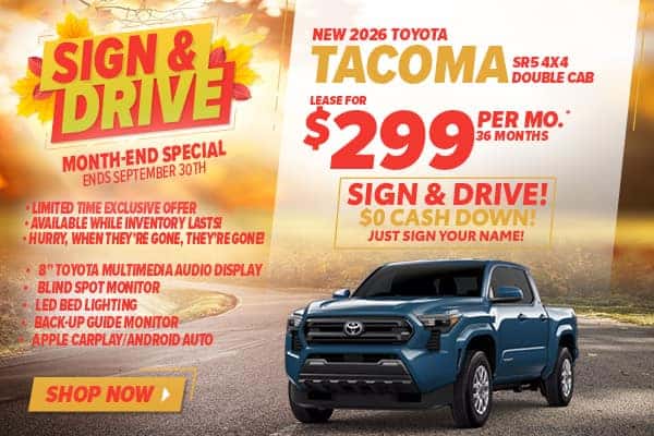2026 TOYOTA TACOMA SR5 4X4  DOUBLE CAB