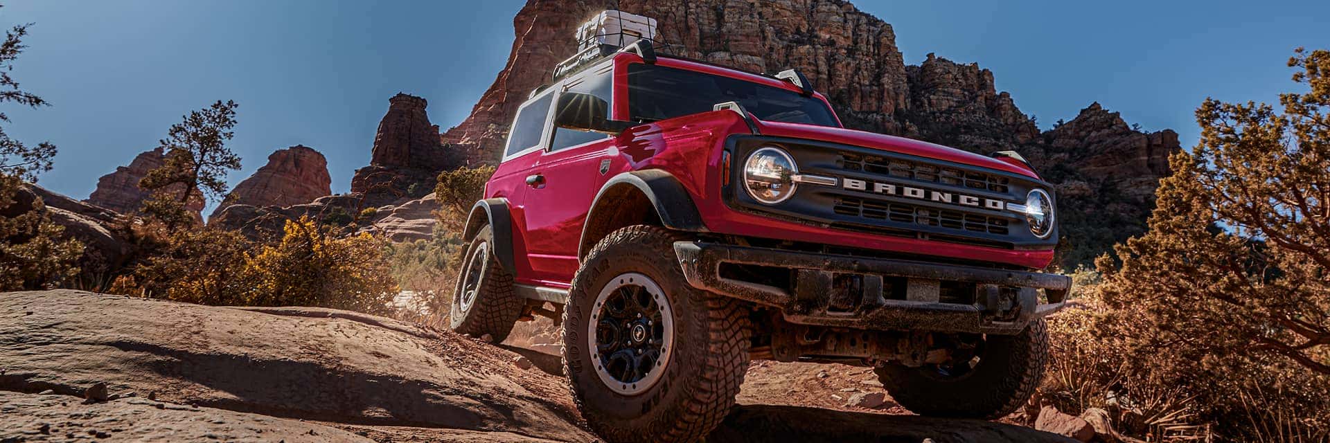 red 2026 ford bronco