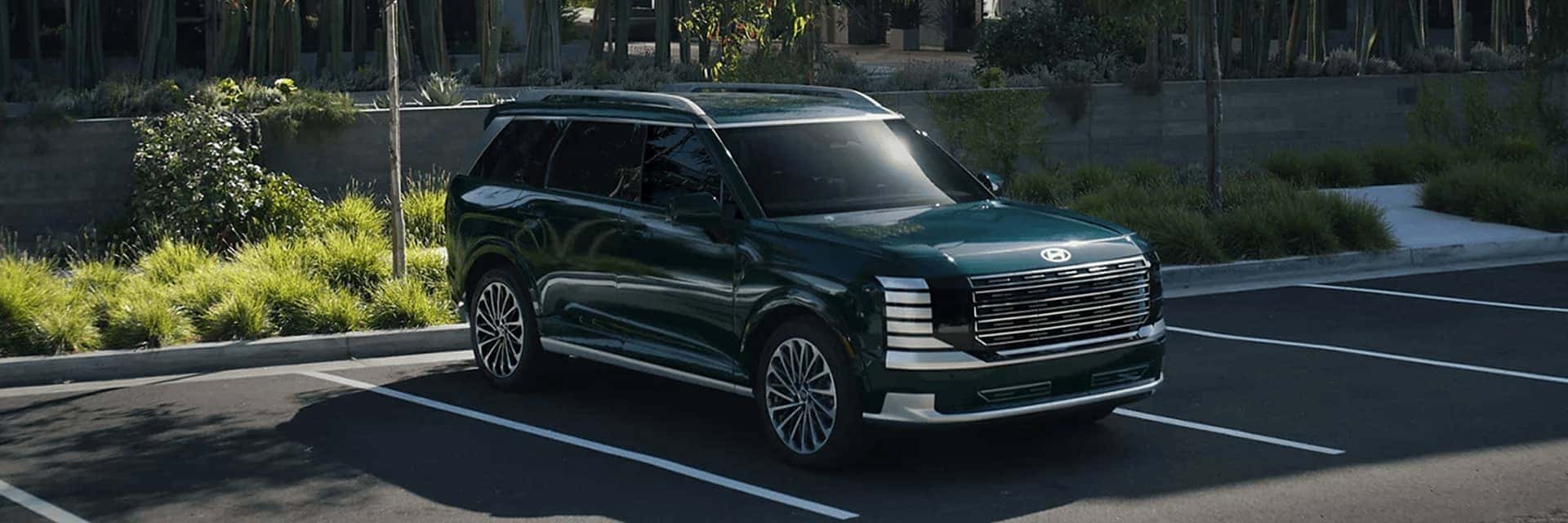 2026 hyundai palisade parked in parking lot