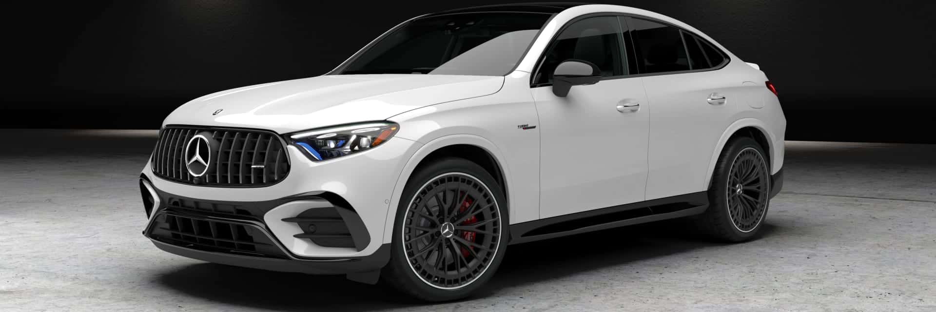2026 white mercedes-benz glc parked