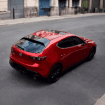 2026 Mazda3 hatchback driving