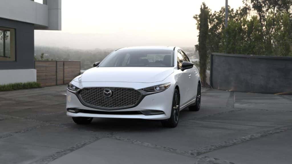 Exterior of a 2026 Mazda3 Sedan