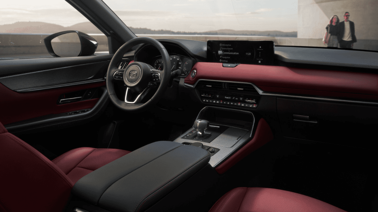 2026 Mazda CX-70 Red Driver Seat Interior