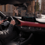2026 Mazda3 hatchback driving