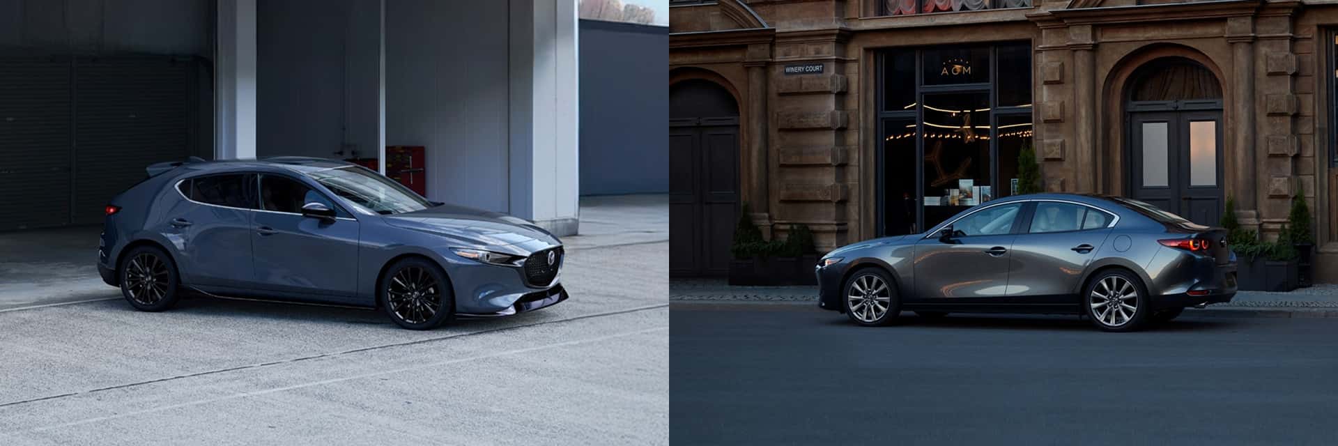 mazda hatchback vs sedan