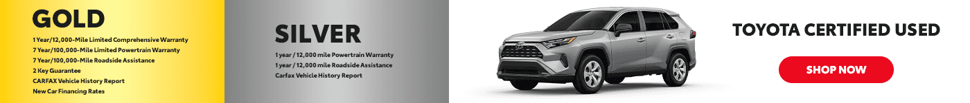 TOYOTA CERTIFIED USED