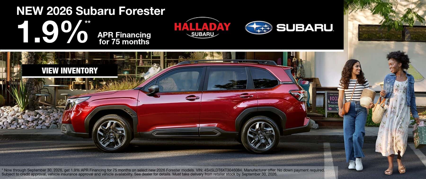 Subaru Forester Sept