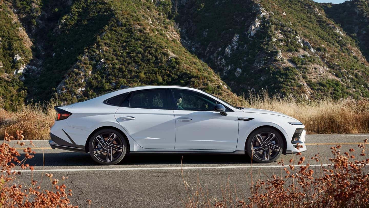2025 Hyundai Sonata Side View on Roadway