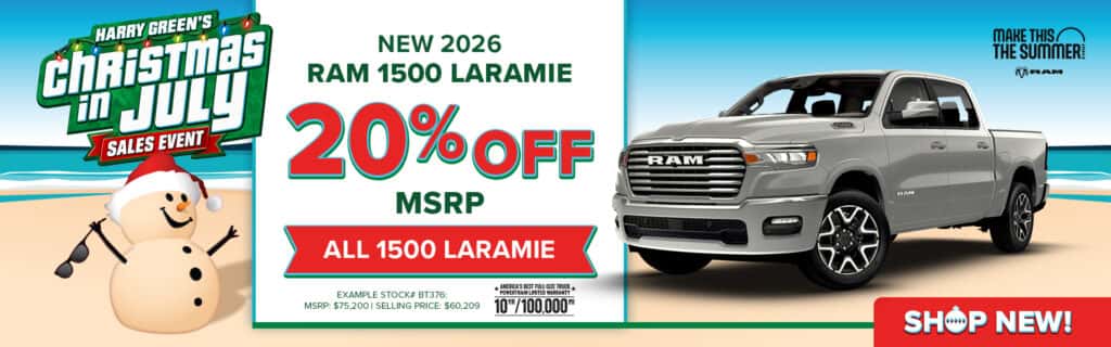 2026 RAM 1500 Laramie