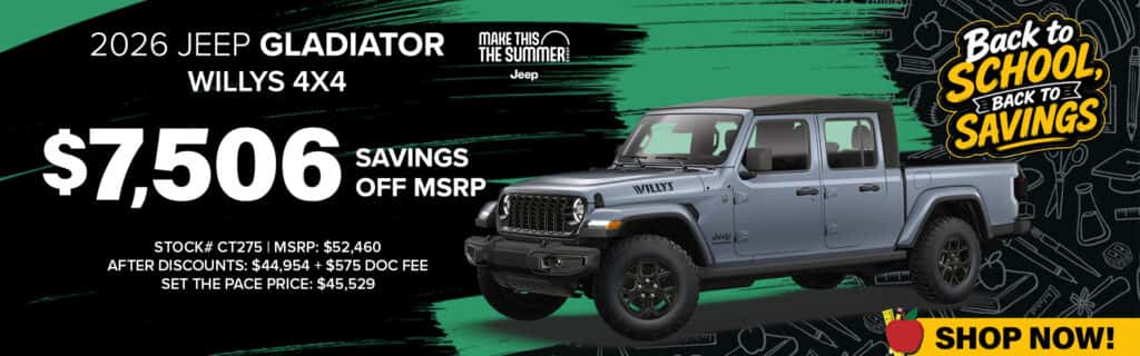 2026 Jeep Gladiator Willys