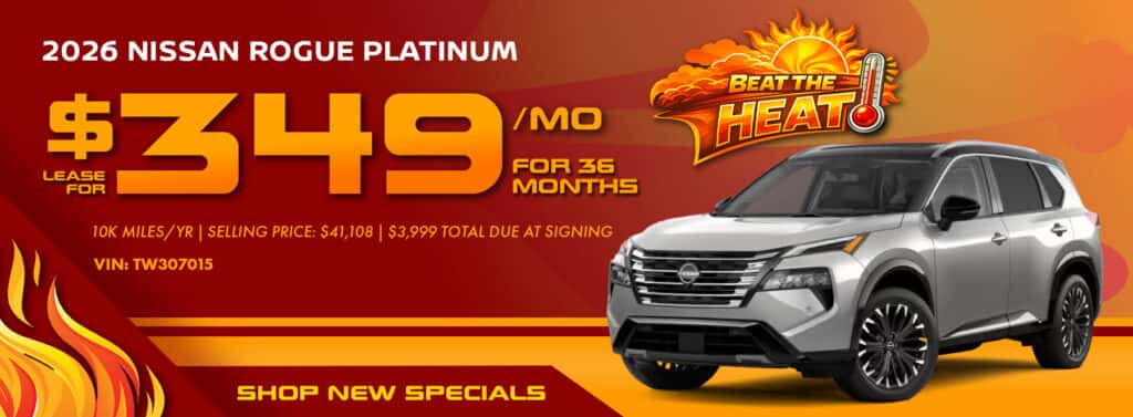 2026 Nissan Rogue Platinum