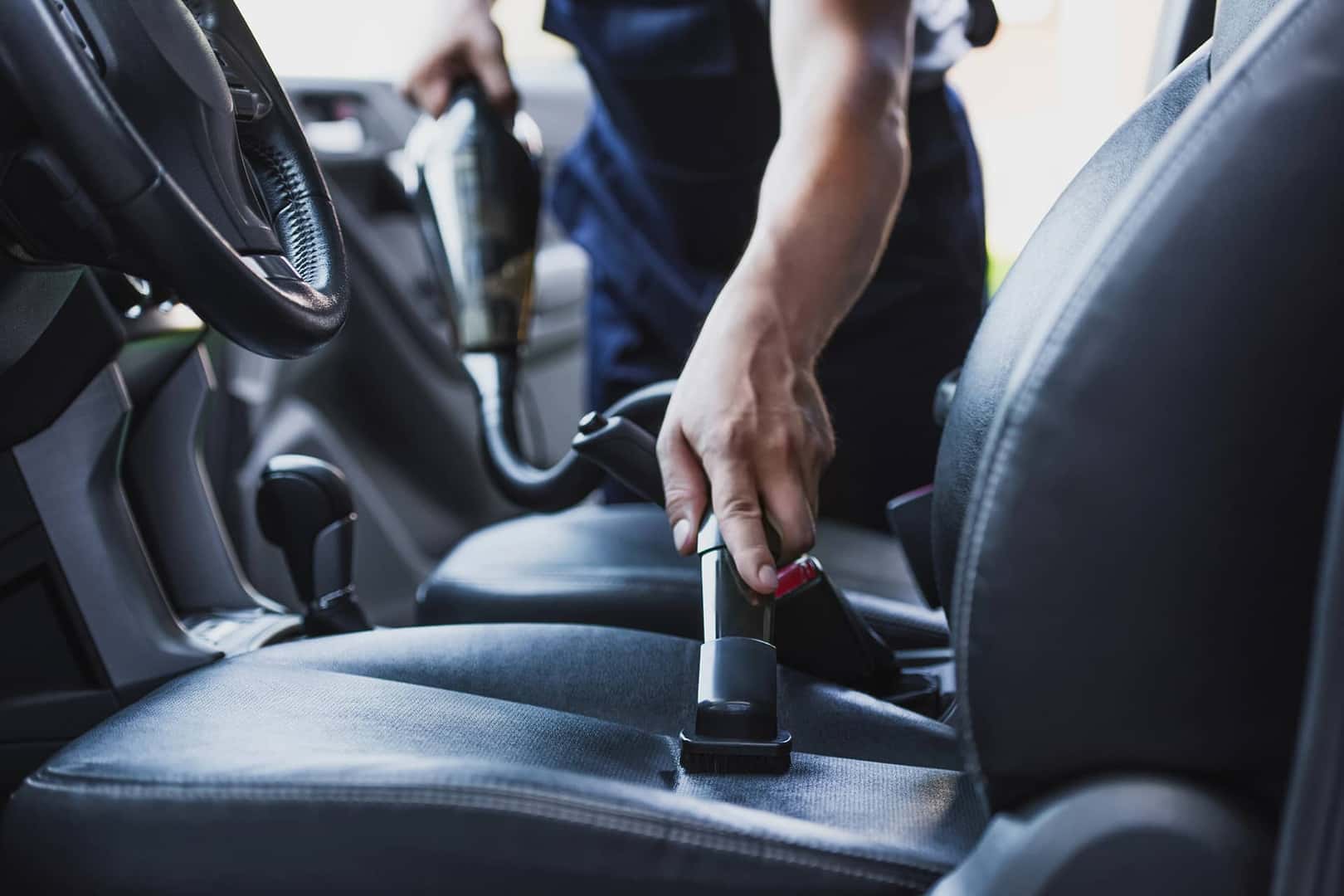 steam cleaning vehicle seat