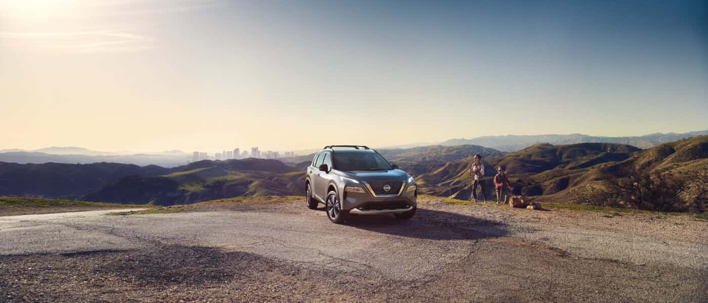 2026 Nissan Rogue Exterior Parked On Mountain